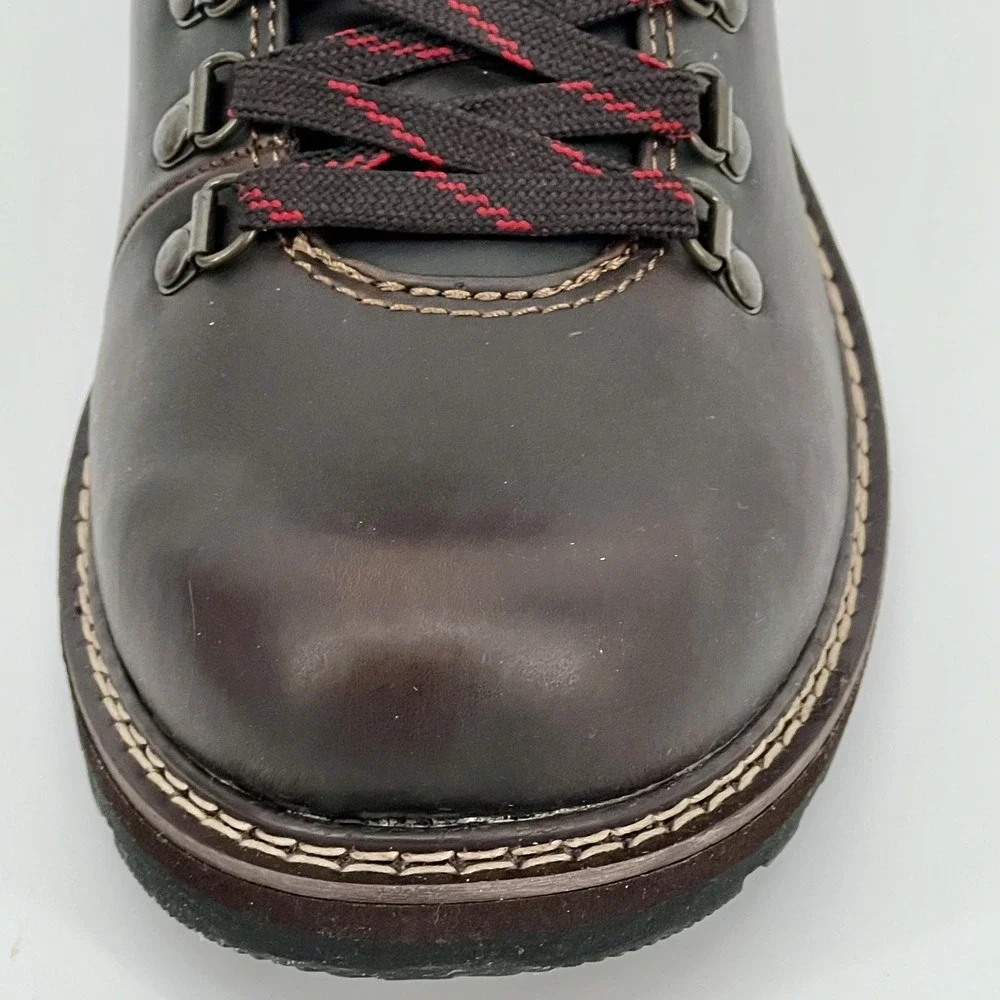 Sonoma Boots - Bedrock Brown - Men's Size 10 - NEW in Box - Extra Red Laces